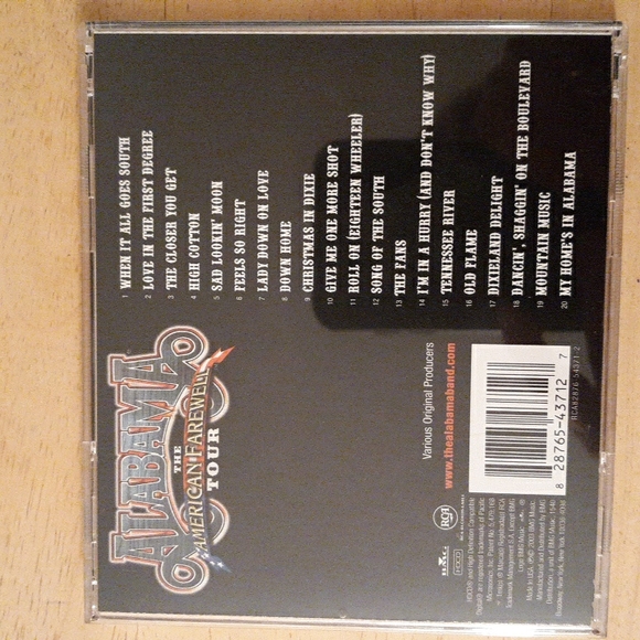 Alabama CDs Bundle of 2 - Picture 3 of 4